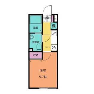 ARIETTA KAWAGOE【1階】の間取り