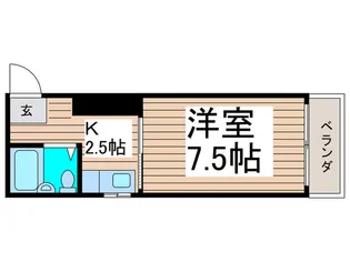 コ-ポリ-チ【1階】の間取り