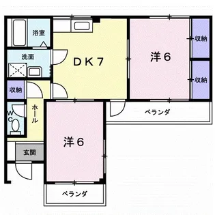 サンブリッジアネックス【2階】の間取り