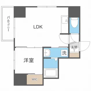 レガーロ札幌ステーション【5階】の間取り