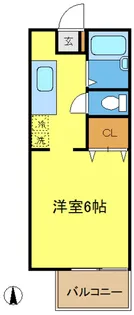 サンライフ花俣【2階】の間取り