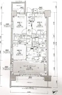 パレステージ金町【6階】の間取り