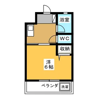 ハイツゆず【3階】の間取り