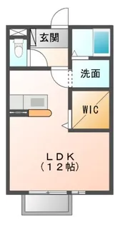 メゾンベール・コーヤII【1階】の間取り