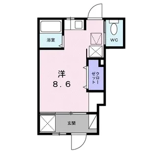 サンダーソニア【1階】の間取り
