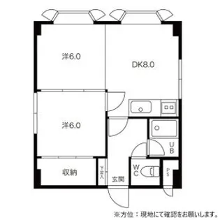 グレイシャス幌彩【3階】の間取り