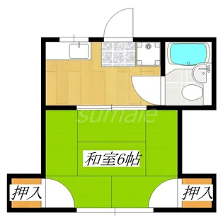 タマハイツ【1階】の間取り