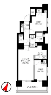ローレルアイ千代田淡路町【3階】の間取り