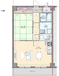 エクセル葛西【2階】の間取り