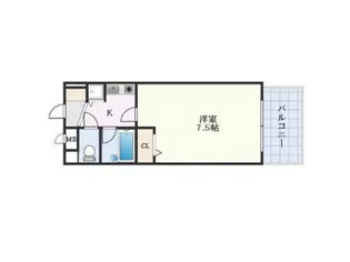 エルピス高宮駅前【11階】の間取り