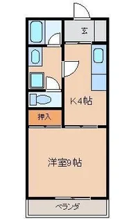 サニーパレス【2階】の間取り