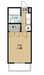 ハーバルハウス【1階】の間取り