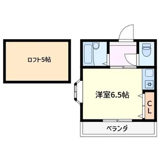 ホワイトビレッジ【1階】の間取り