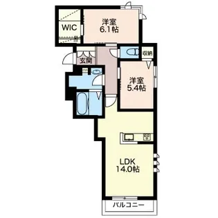 Premias【3階】の間取り