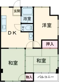 ファミーユ落合【3階】の間取り