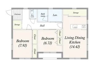ルミナス池袋本町【3階】の間取り