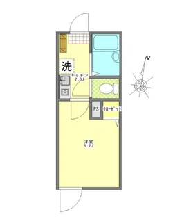 フォレストテラス扇大橋【1階】の間取り