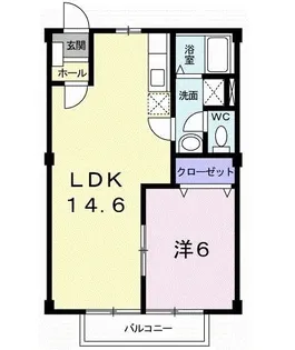 サンシティマノ【1階】の間取り