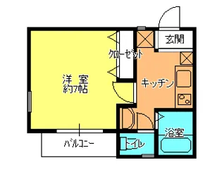 NEZURAMIII【1階】の間取り