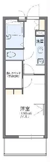 レオパレス大和【2階】の間取り