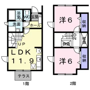レーベンバンブの間取り