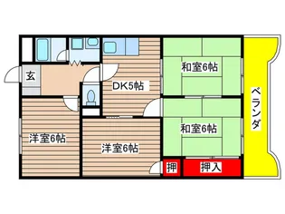 コ-ポナリタ【4階】の間取り