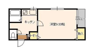 コーポルピナス【1階】の間取り