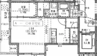 コスモ油津電器本社ビル【4階】の間取り