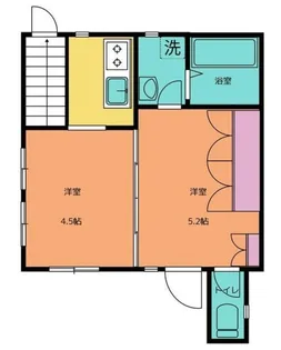 Mハウス【2階】の間取り