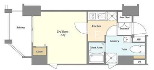 レガシア千代田三崎町【3階】の間取り