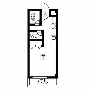 ドムスOGAWA【2階】の間取り