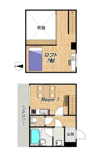 ノースワン【2階】の間取り