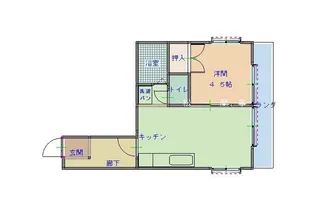 広島セントラルビル【8階】の間取り