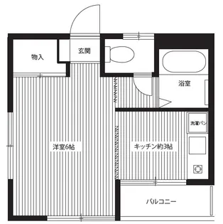コーポ千石【3階】の間取り