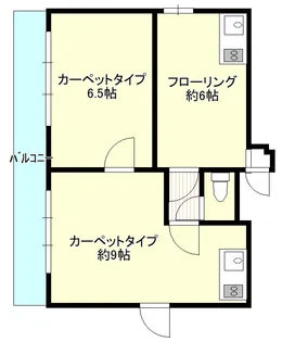 古川ビル【2階】の間取り