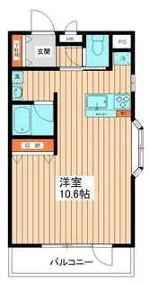プリンスビル【6階】の間取り