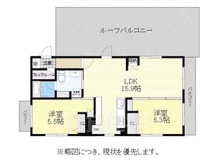 ライオンズマンション東山第1【5階】の間取り