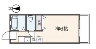 コーポ東川島B棟【3階】の間取り