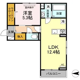 プレミアステイツ K【3階】の間取り