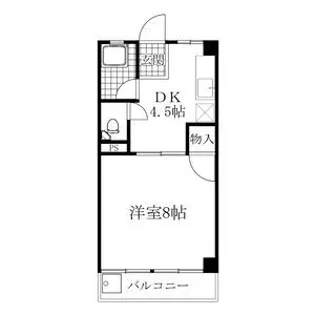 フェンリル穂積A【4階】の間取り