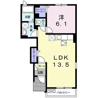 サニー八向【1階】の間取り