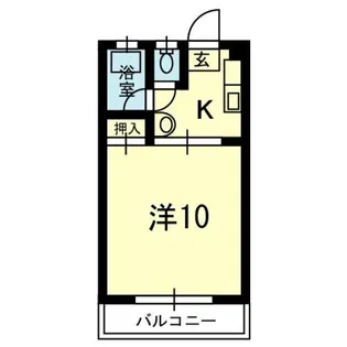 シティハウス十禅寺【2階】の間取り