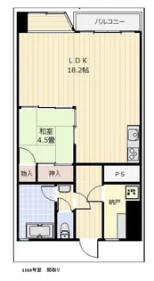 ビレッタ熊谷【11階】の間取り