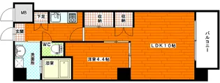 フェリーチェ光町【5階】の間取り