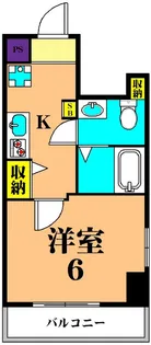 K’sハウス【3階】の間取り