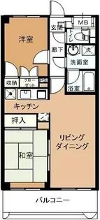 プラムエヌティー【3階】の間取り