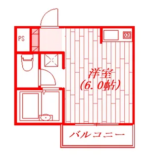 コンフォール小机ビー棟【1階】の間取り