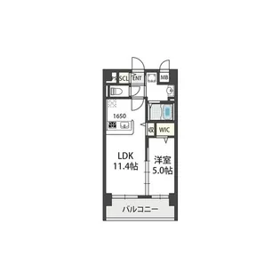 グランパシフィック花園Luxe【4階】の間取り