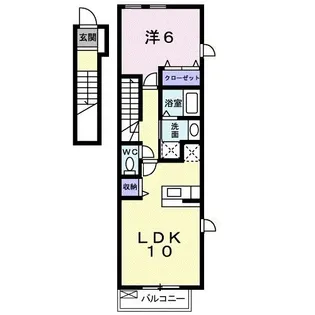 グラン・ファミーユ II【2階】の間取り