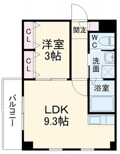 パークアベニュー東山【4階】の間取り